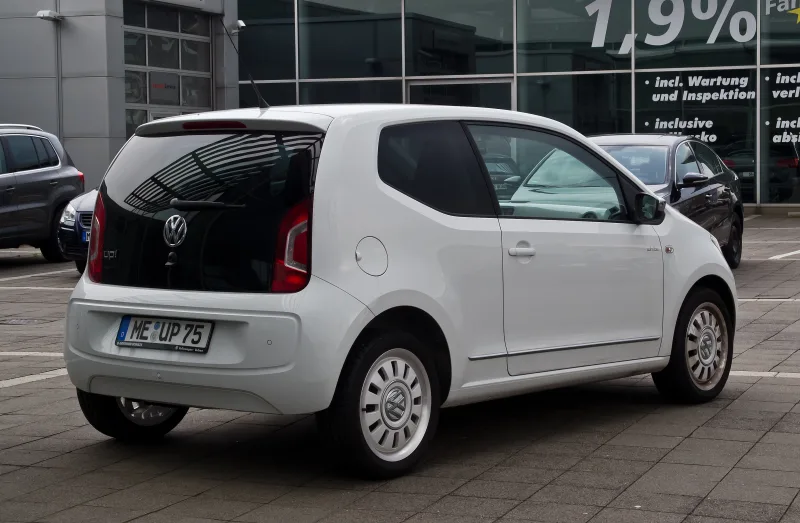 Volkswagen Up! vista trasera